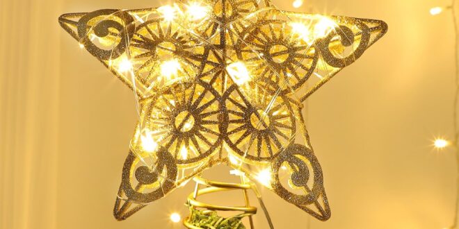 Illuminate Your Holiday Spirit: Choosing the Perfect Lighted Star Tree Topper